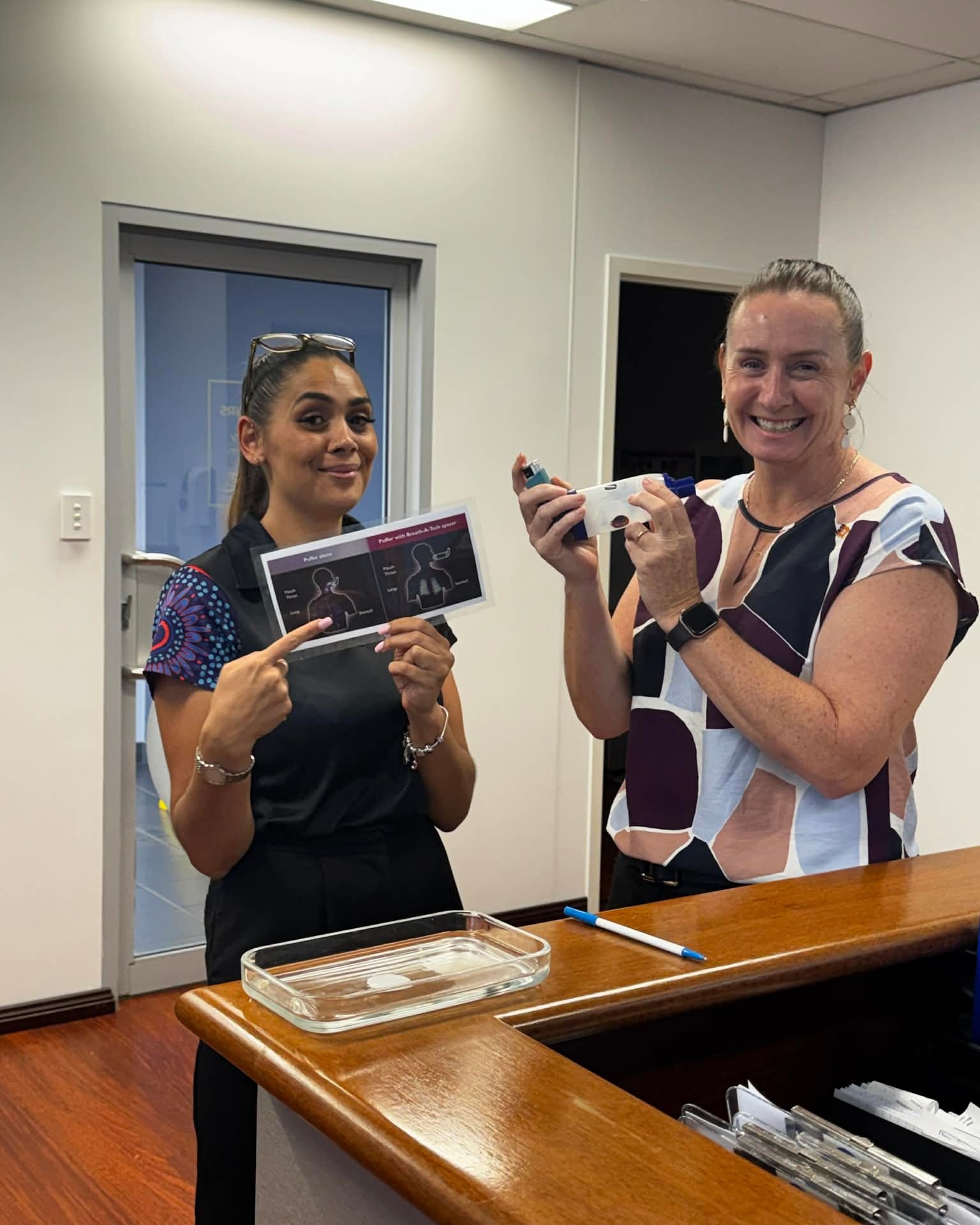 AFNT receives visit from local MLA